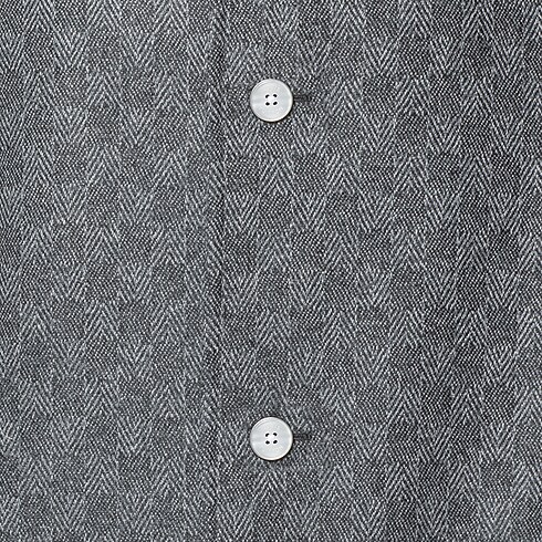 Damier Wool Overcoat in Men's Ready to Wear All Ready-To-Wear collections by Louis Vuitton (Product zoom)