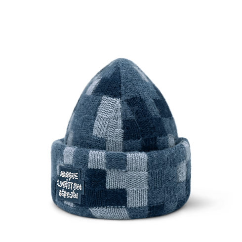 Denim Beanie S00 in Men's Accessories Hats, Beanies and Gloves collections by Louis Vuitton (Product zoom)