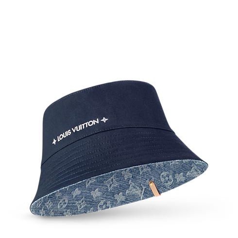 Denim Bucket Hat S00 in Women's Accessories Hats & Caps collections by Louis Vuitton (Product zoom)