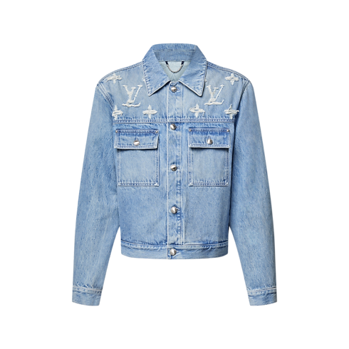 جاكيت trucker من الدنيم in الرجال's الملابس المعاطف collections by Louis Vuitton (تكبير صورة المنتج)