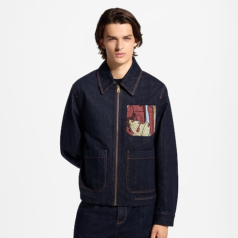 Denim Workwear Jacket cropped view