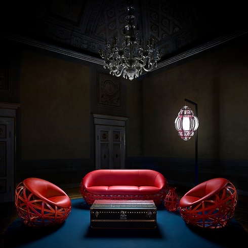 أريكة Diamond من تصميم Marcel Wanders in الصناديق، السفر والمنزل's المنزل وفن المائدة الأثاث collections by Louis Vuitton (تكبير صورة المنتج)