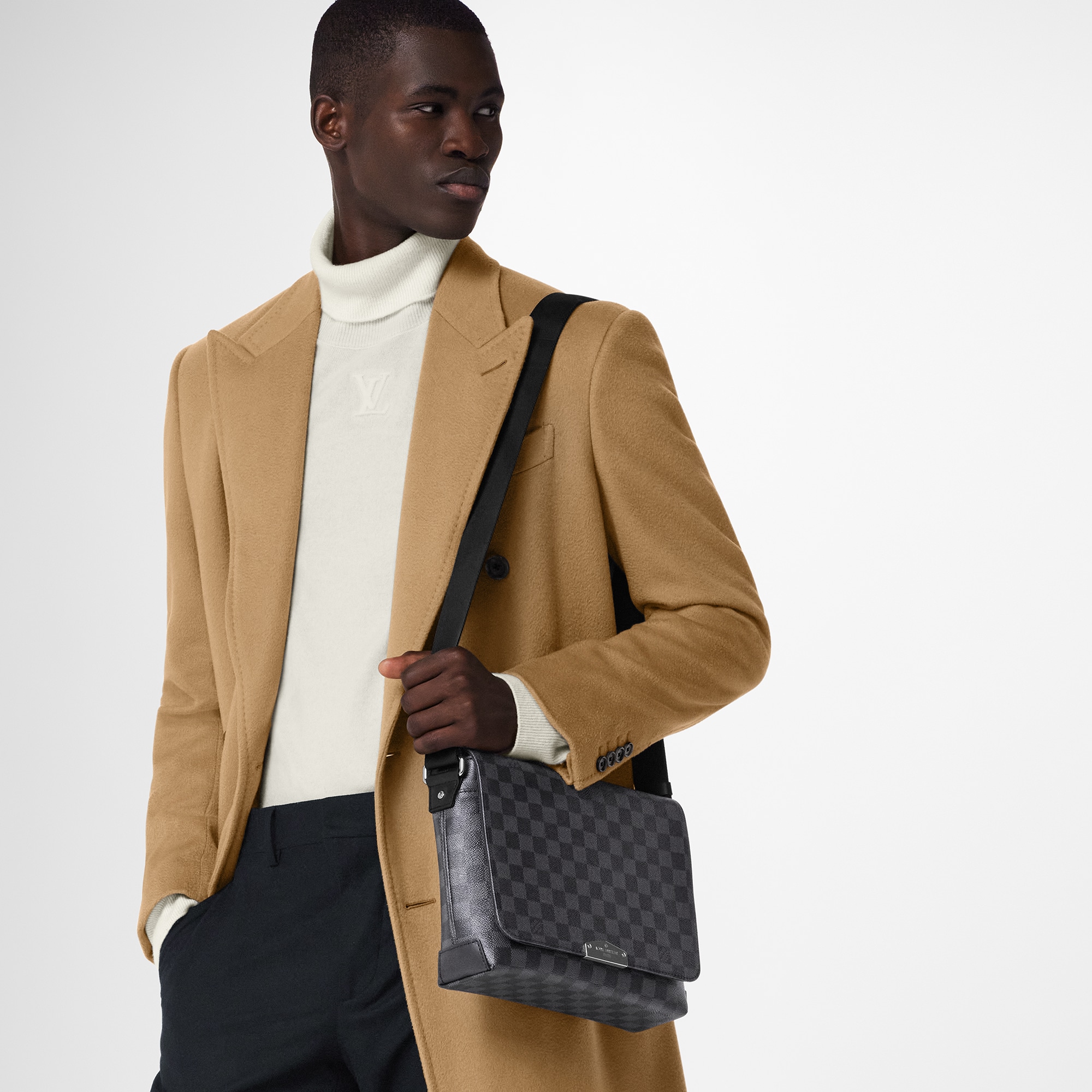 حقيبة District PM Damier Graphite15 in الرجال