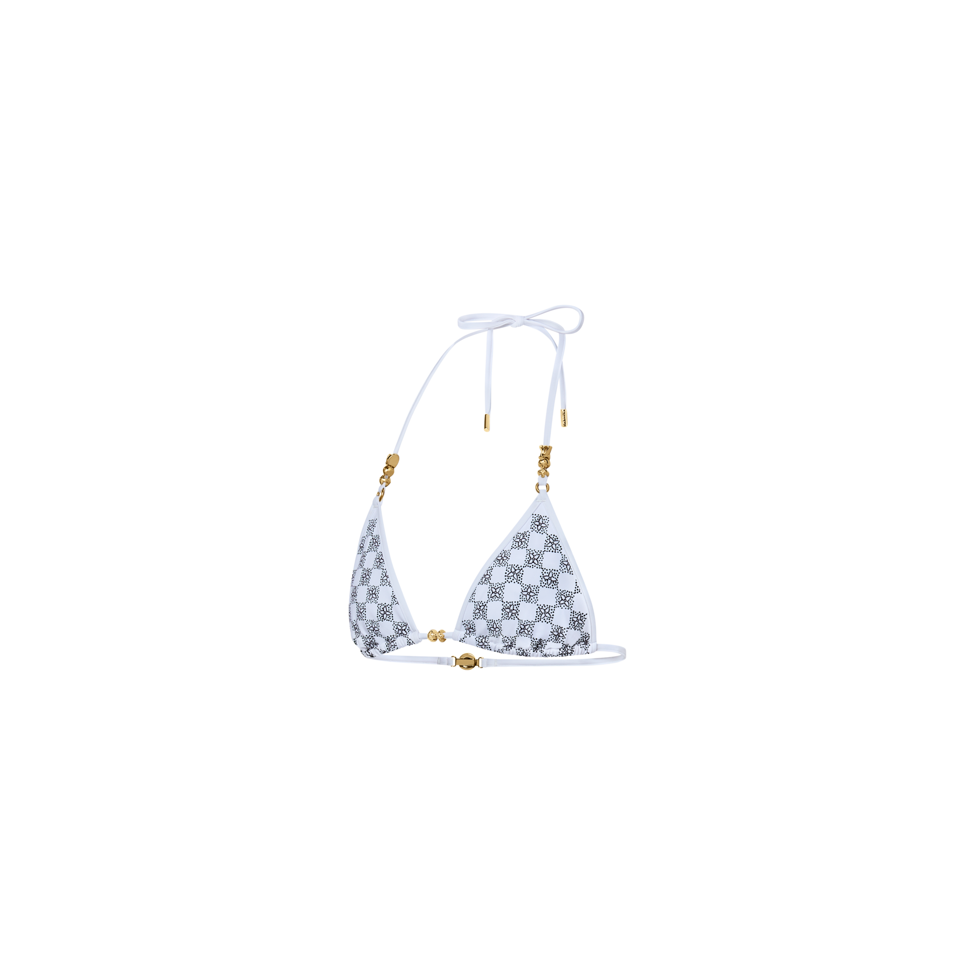 Dotted Damier Bikini Top  in Women