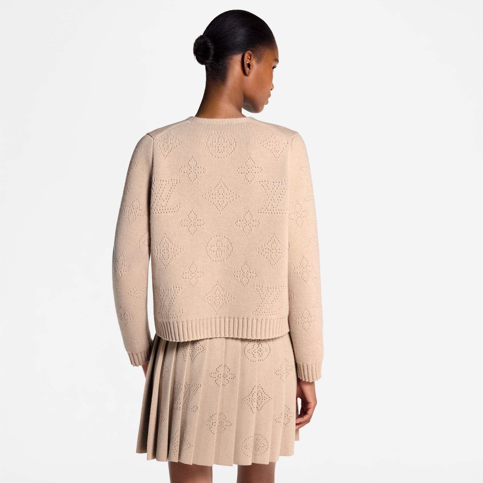 Double-Breasted Mahina Knit Cardigan  in Women