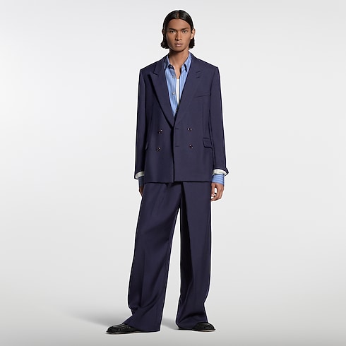 Double-Breasted Mohair Jacket in Men's Ready to Wear Blazers and Jackets collections by Louis Vuitton (Product zoom)