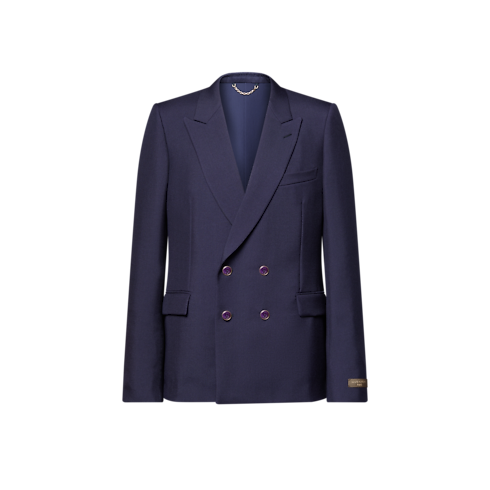 Double-Breasted Mohair Jacket in Men's Ready to Wear Blazers and Jackets collections by Louis Vuitton (Product zoom)