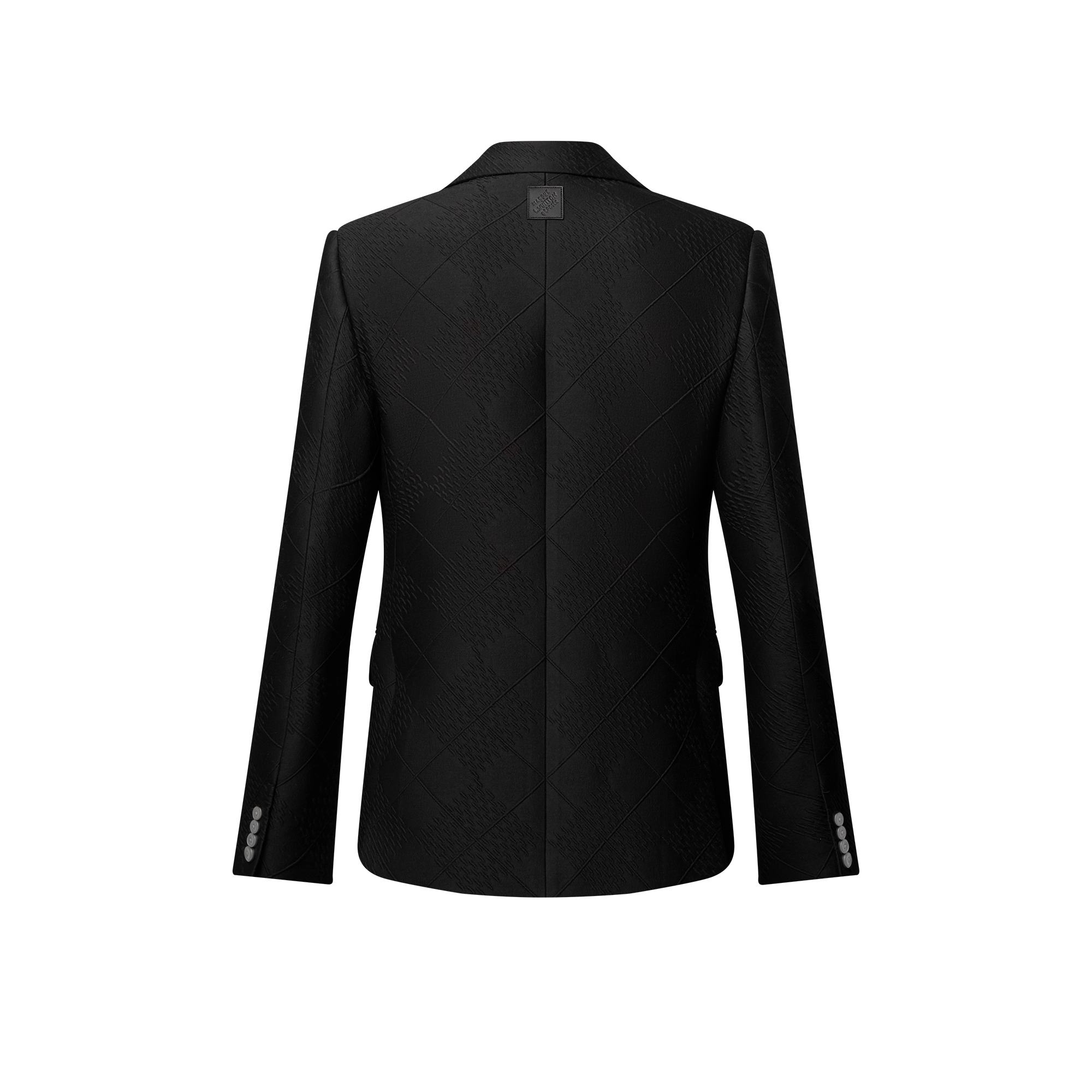 Double-Breasted Wool-Silk Blend Tailored Jacket  in Men