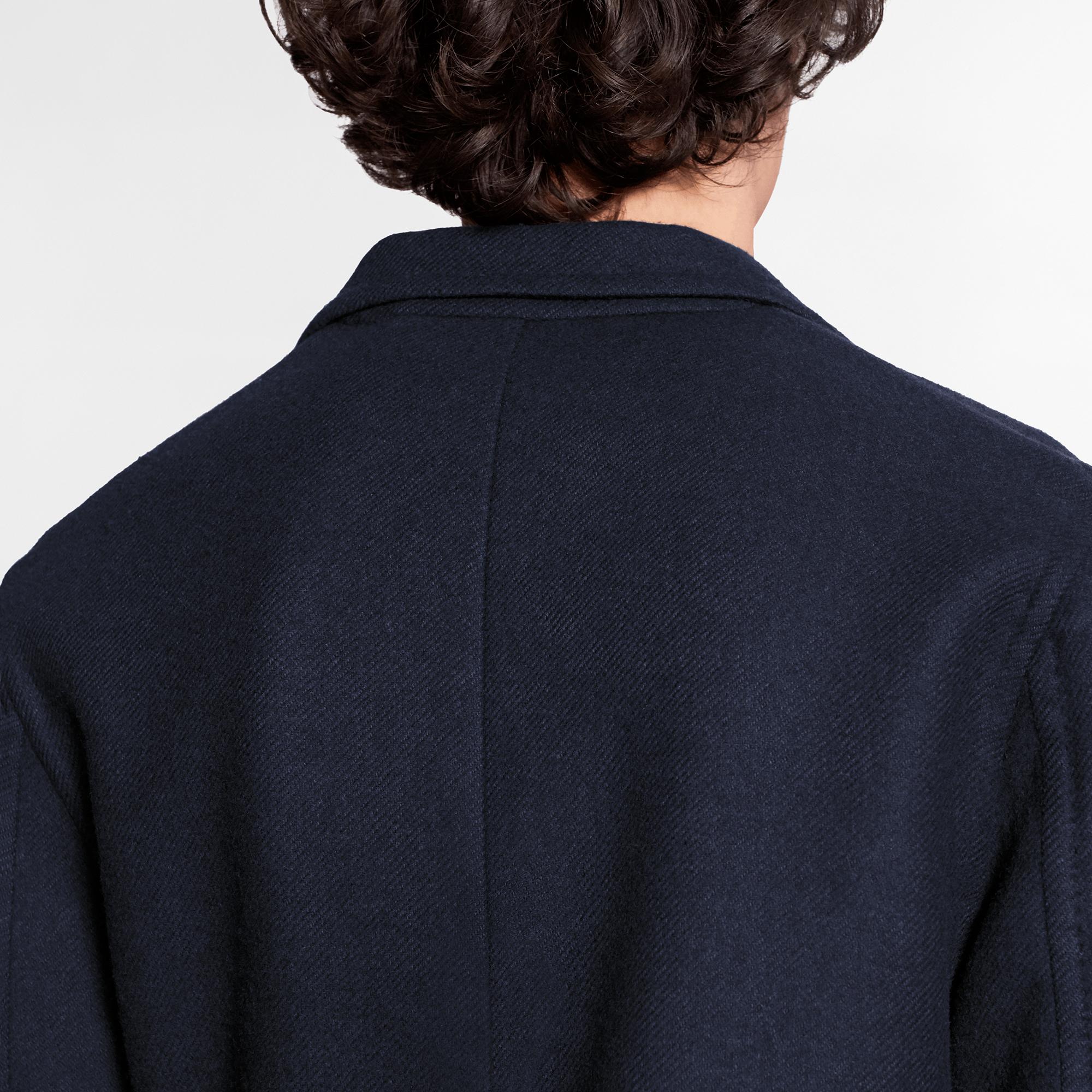 Double-Face Monogram Coat  in Men