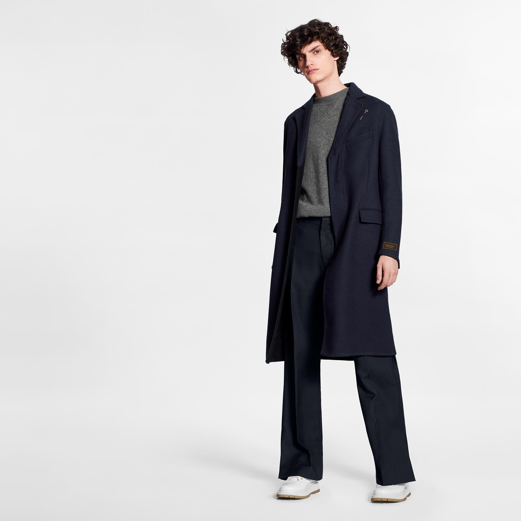 Double-Face Monogram Coat  in Men