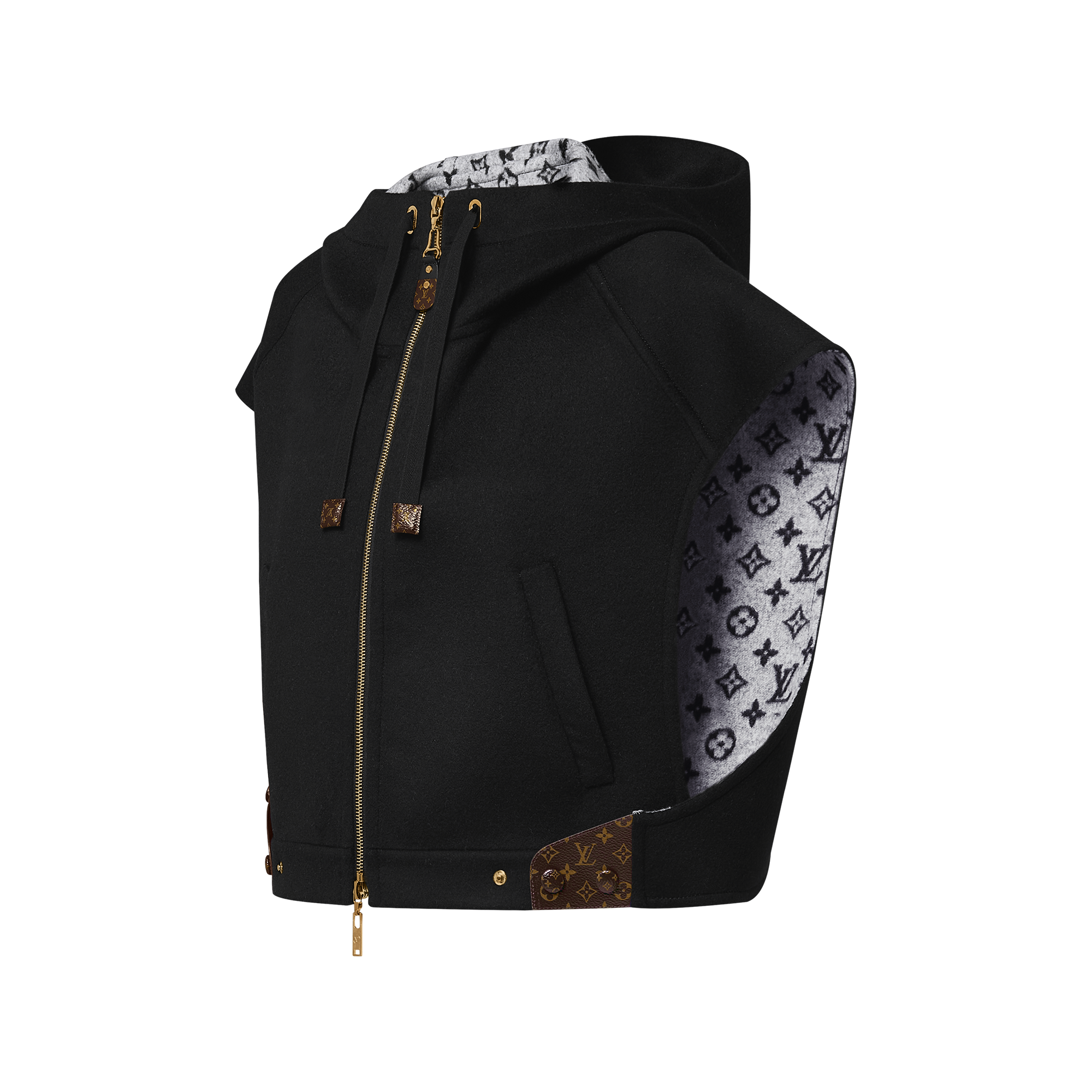 Double Face Open-Arm Jacket  in Women