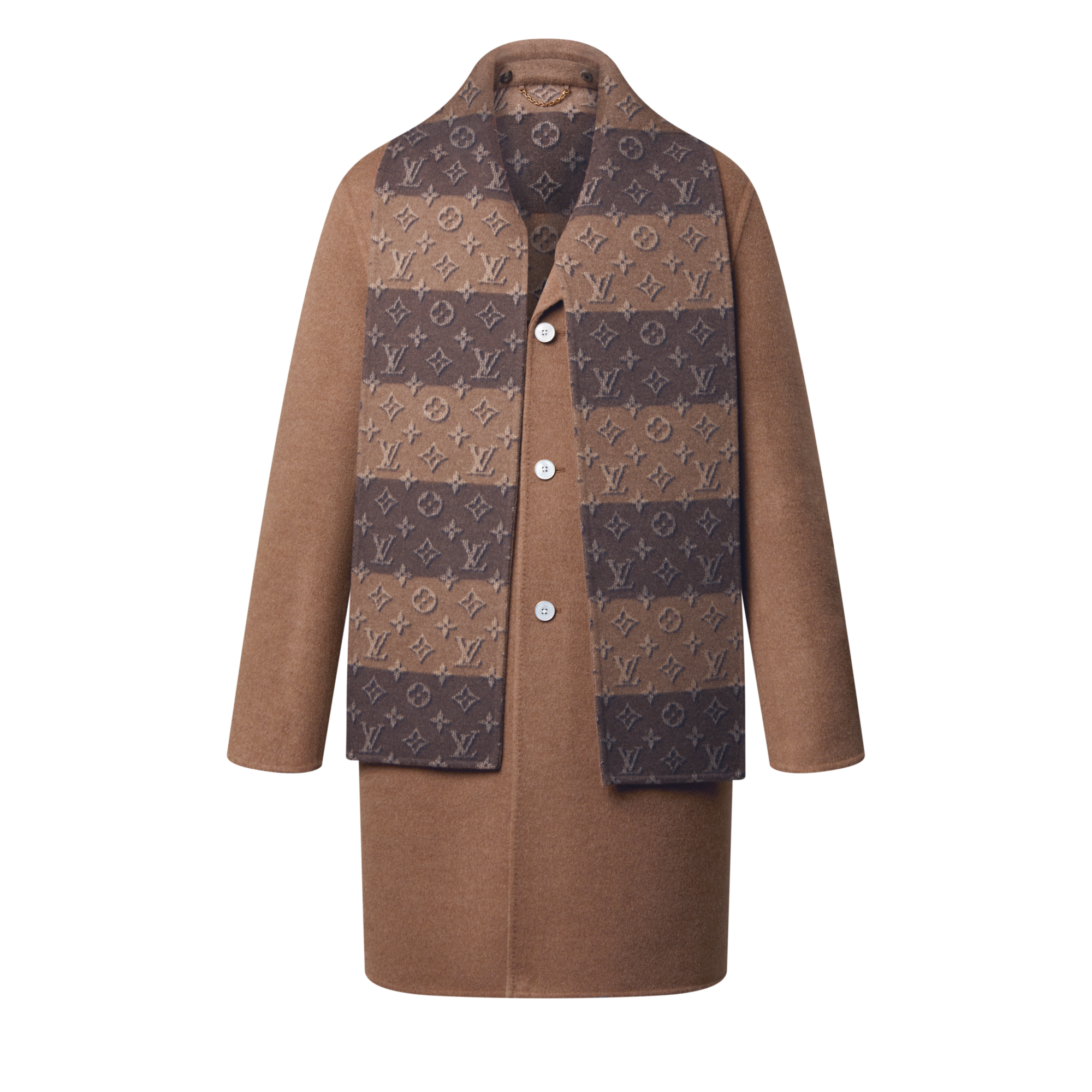 Double Face Relaxed Coat  in Men