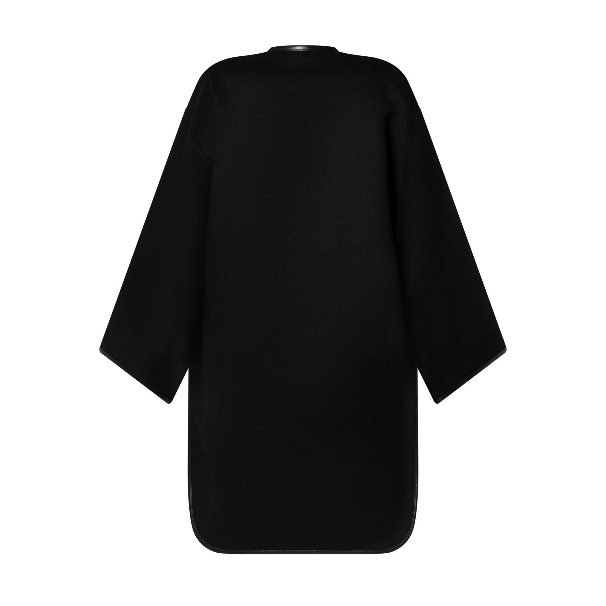 معطف بوجهين، ومشبك بقفل منزلق  in النساء