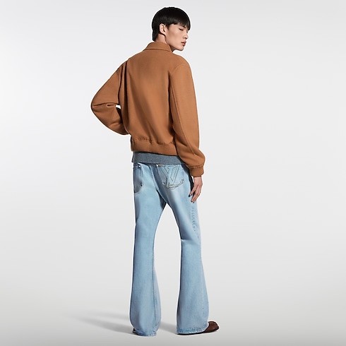 Double Face Wool Blouson in Men's Ready to Wear Outerwear and Coats collections by Louis Vuitton (Product zoom)