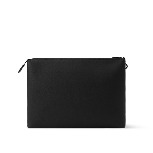 Duo Pouch LV Aerogram in Men's Wallets and Small Leather Goods All Wallets and Small Leather Goods collections by Louis Vuitton (Product zoom)