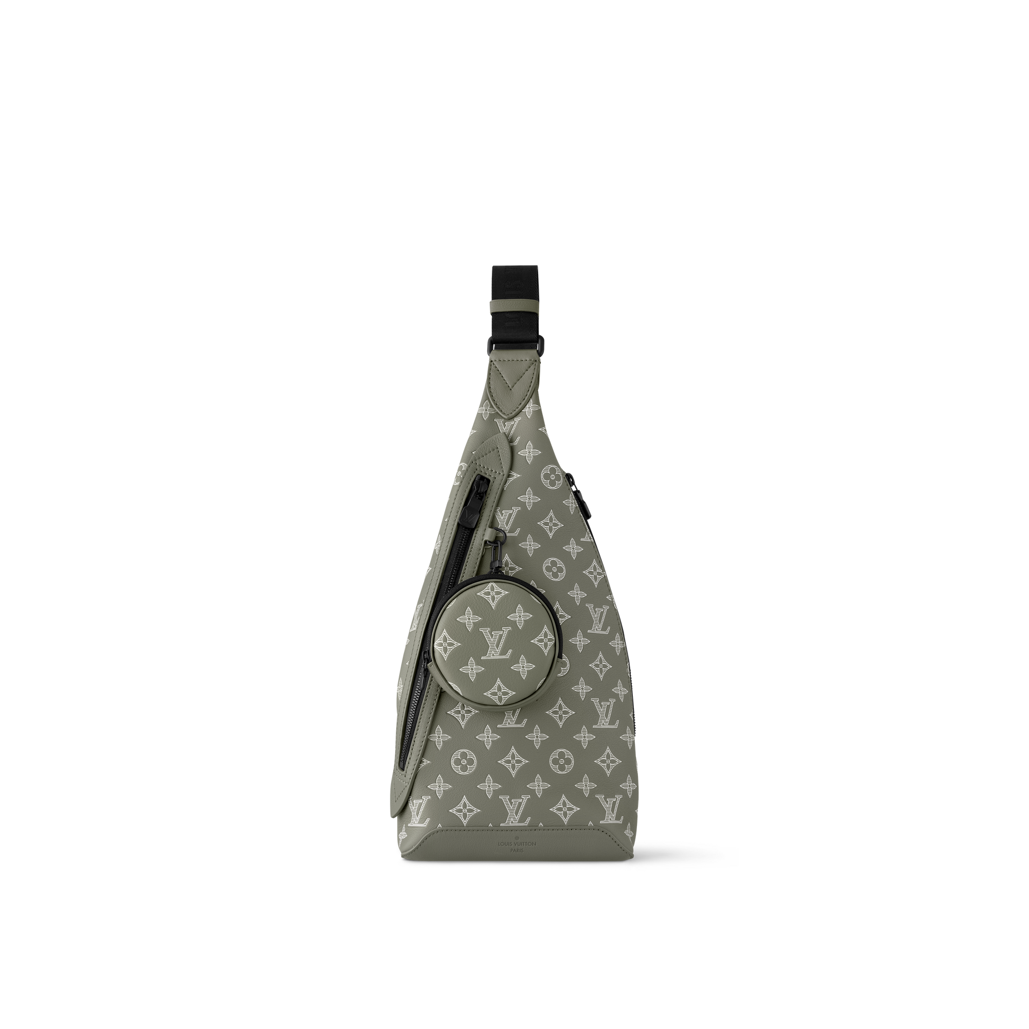 حقيبة Duo Slingbag جلد مونوجرام Shadow in الحقائب والمنتجات الجلدية الصغيرة