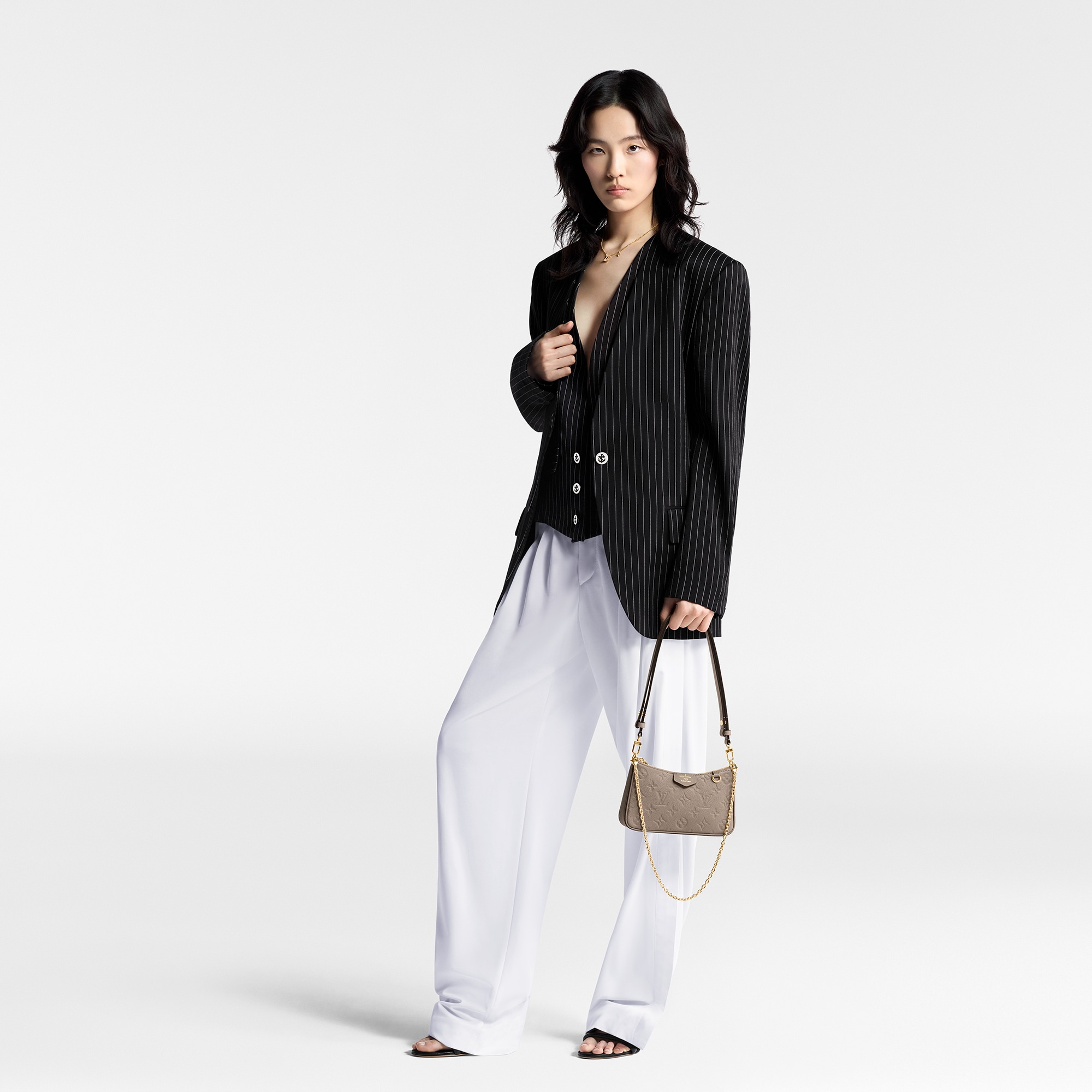 Easy Pouch On Strap Monogram Empreinte in Women