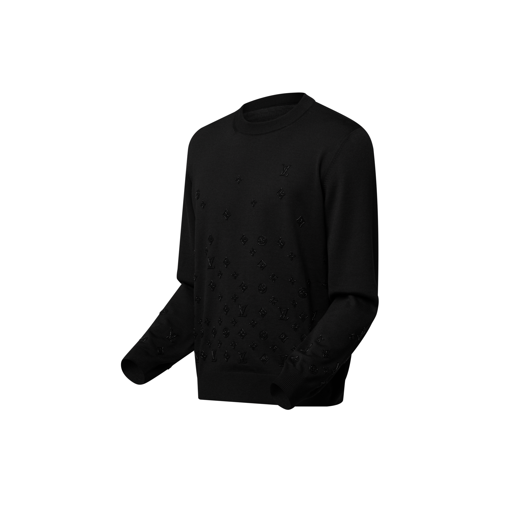 Embellished Evening Crewneck  in Men