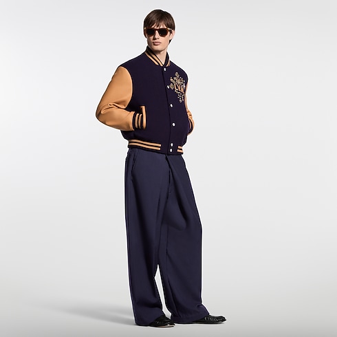 Embellished Varsity Jacket in Men's Ready to Wear Outerwear and Coats collections by Louis Vuitton (Product zoom)