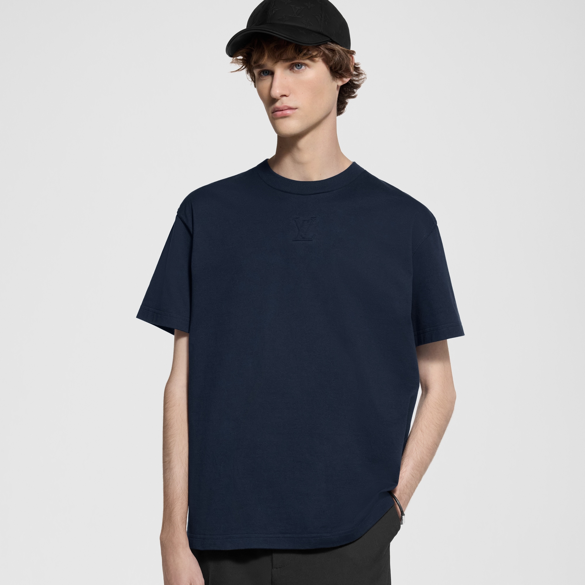 Embossed LV T-Shirt  in Men