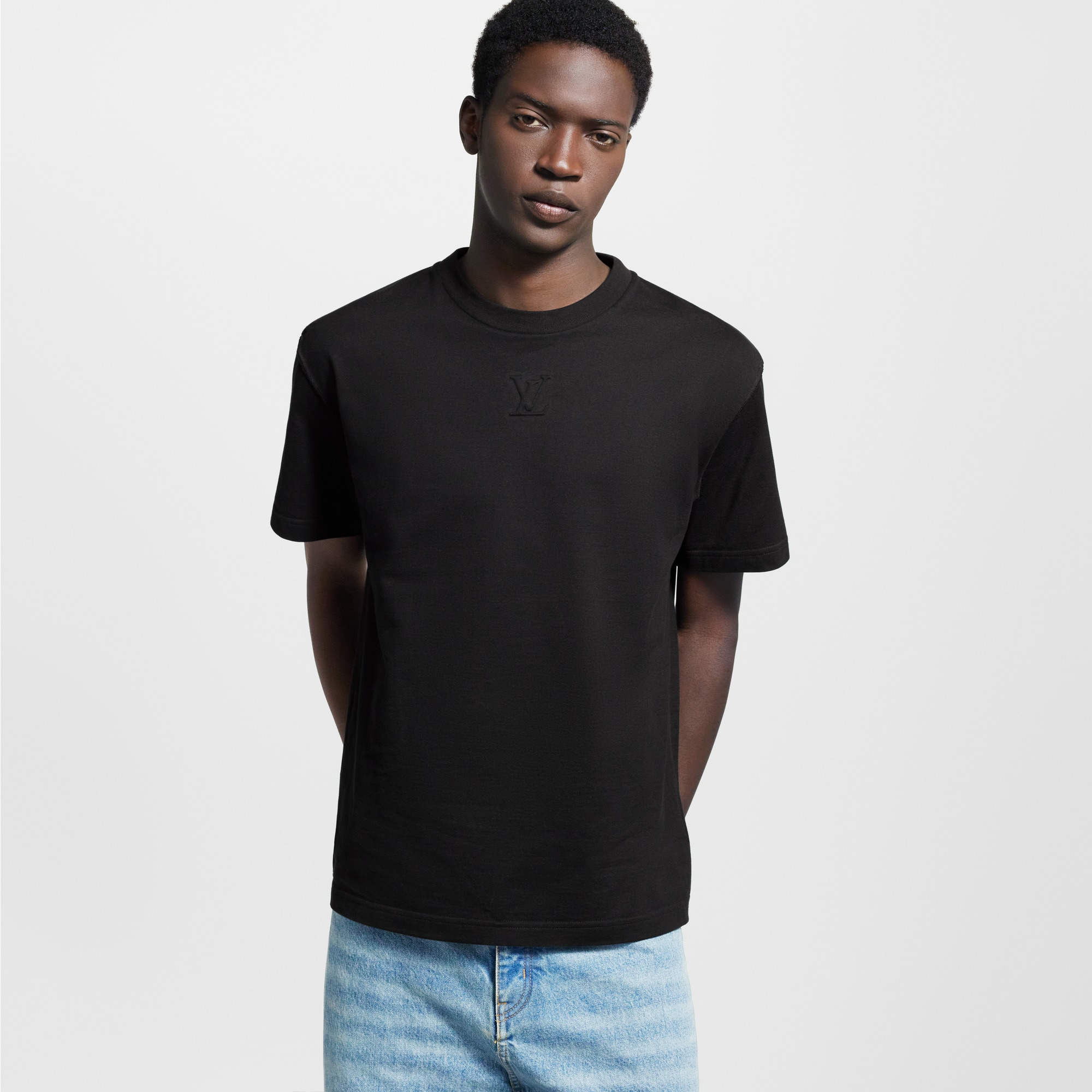 Embossed LV T-Shirt  in Men