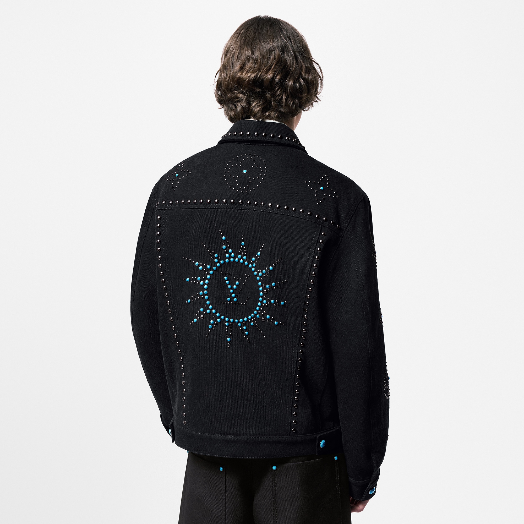 جاكيت دنيم مطرز  in الرجال