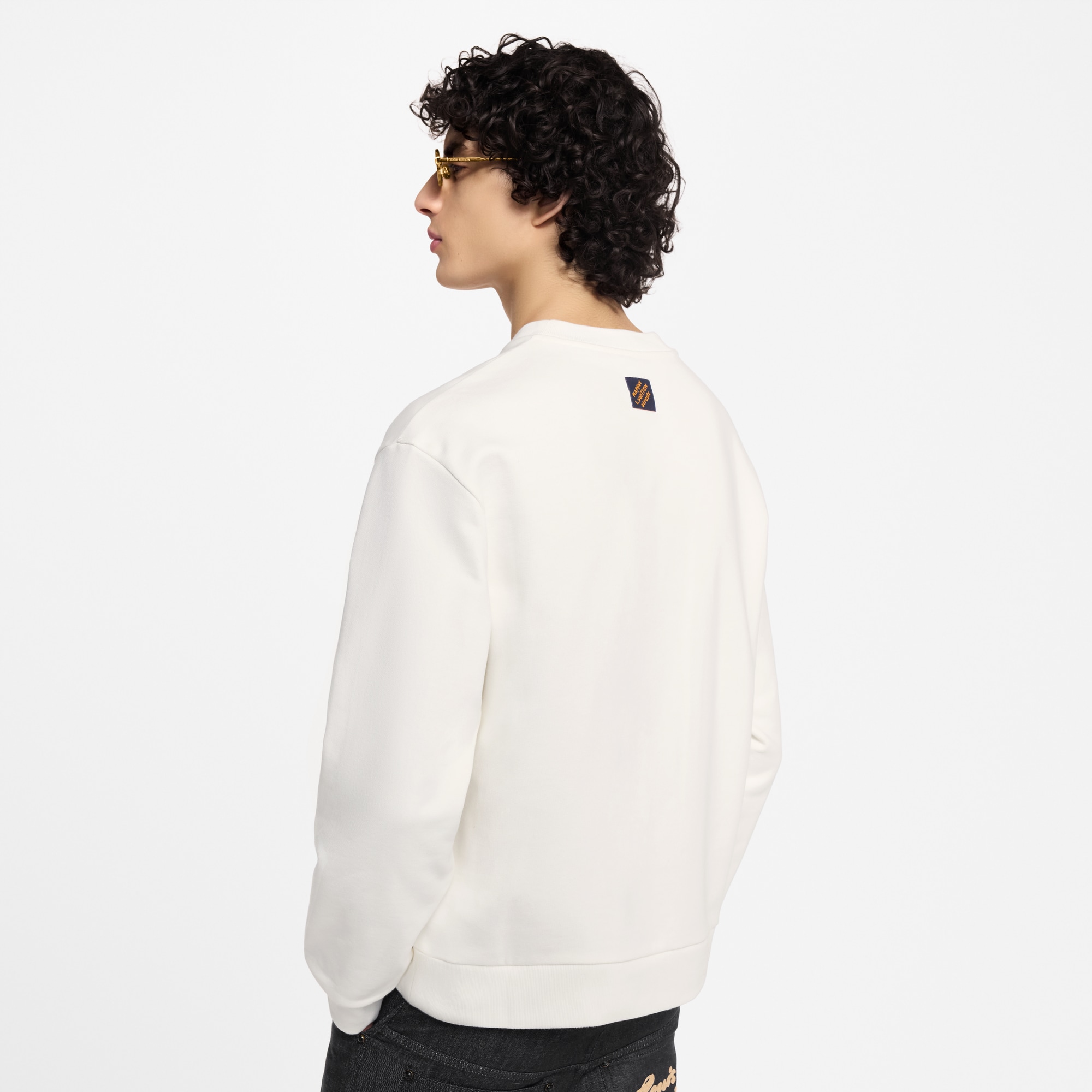 Embroidered Signature Crewneck  in Women