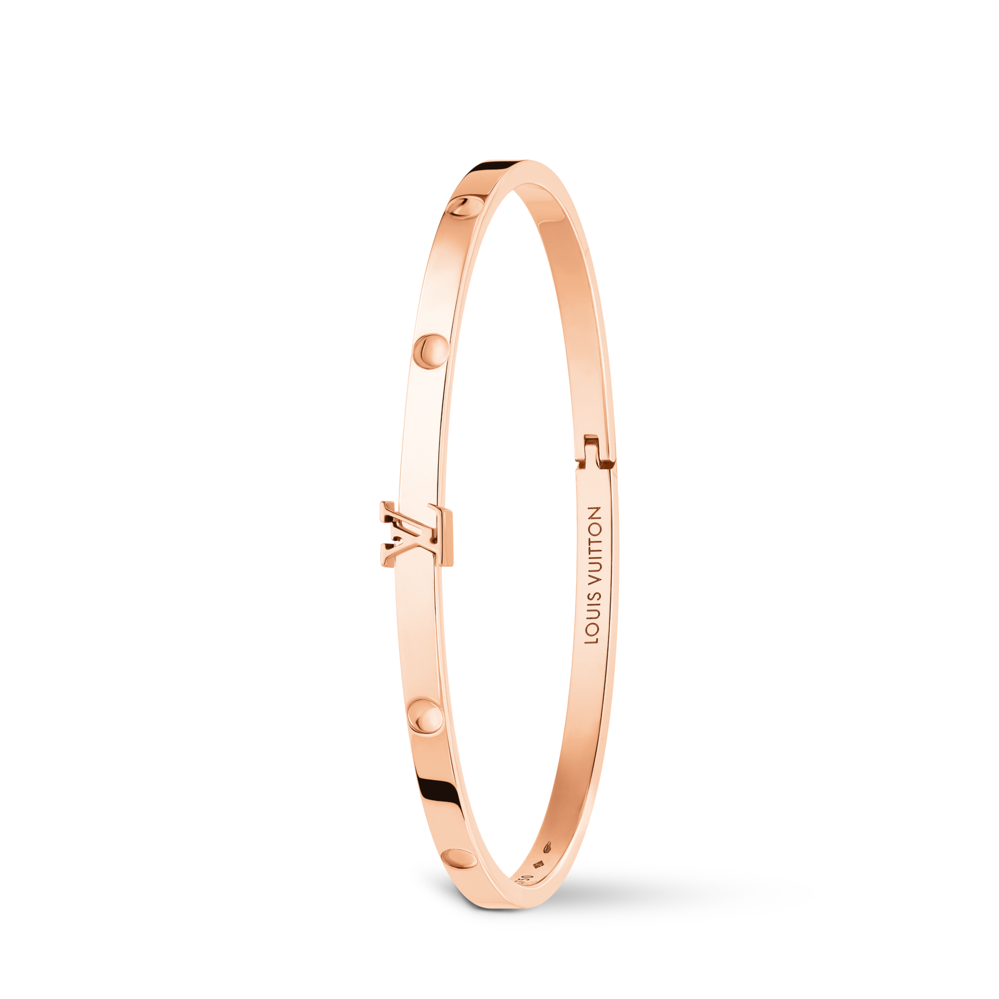 Empreinte Small Bangle, Pink Gold  in Jewelry