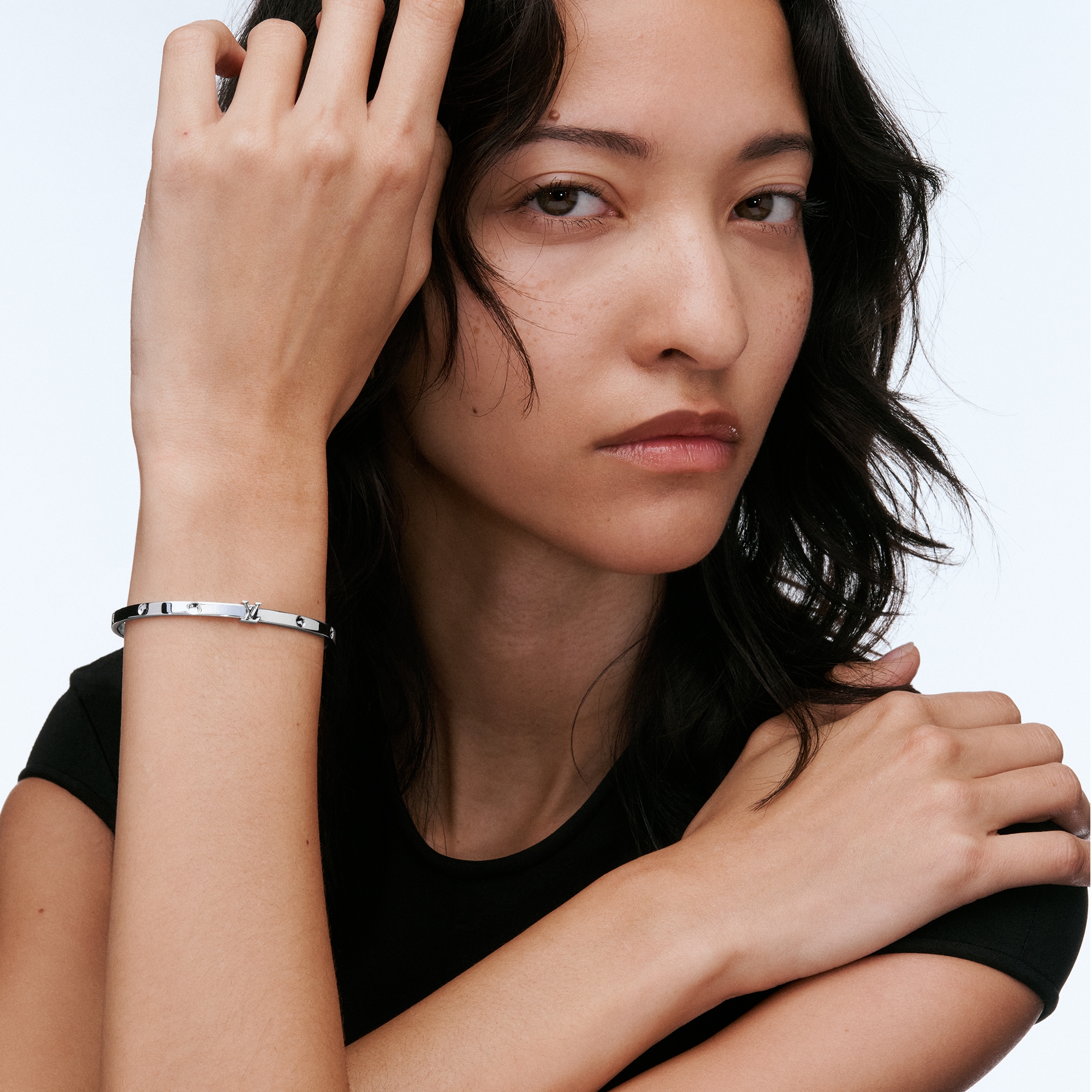 سوار Empreinte، مقاس سمول، من الذهب الأبيض  in المجوهرات