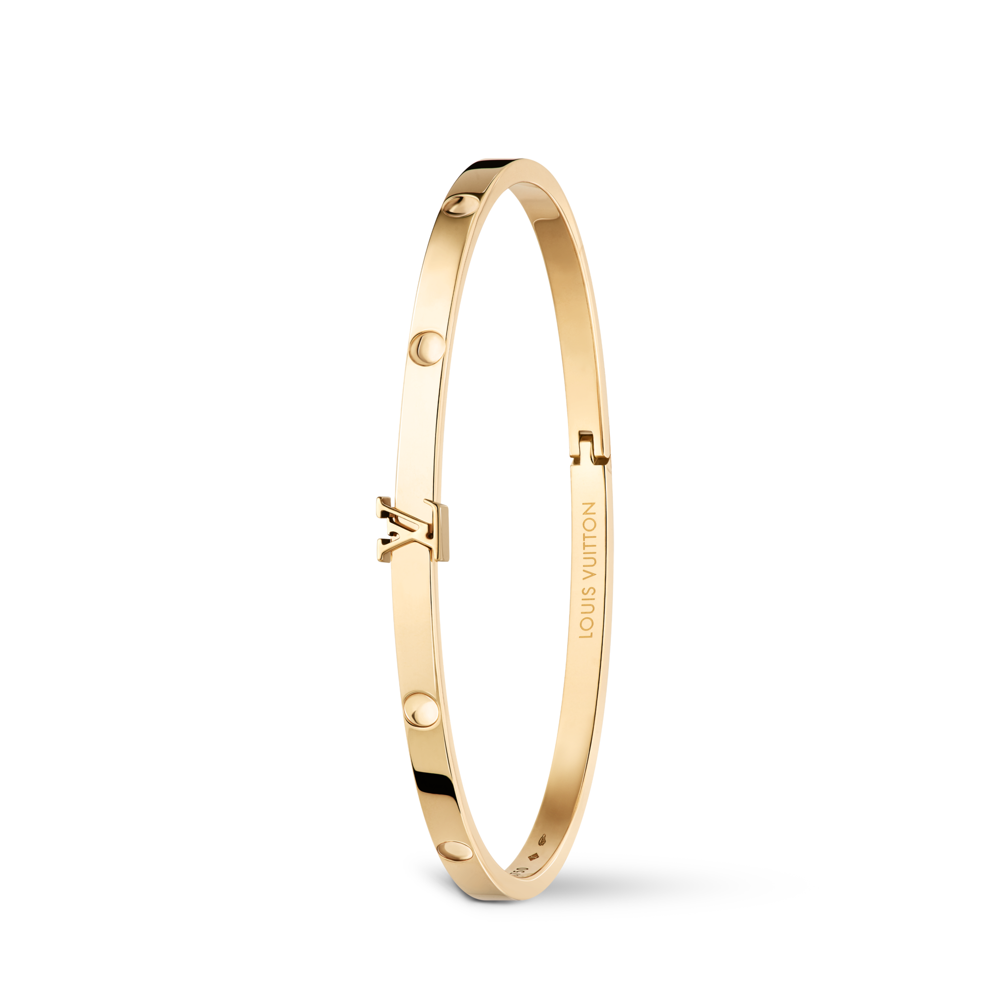 Empreinte Small Bangle, Yellow Gold  in Jewelry
