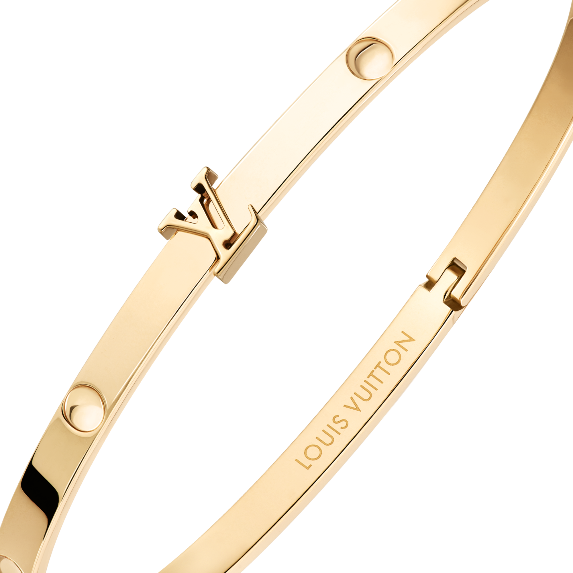 Empreinte Small Bangle, Yellow Gold  in Jewelry