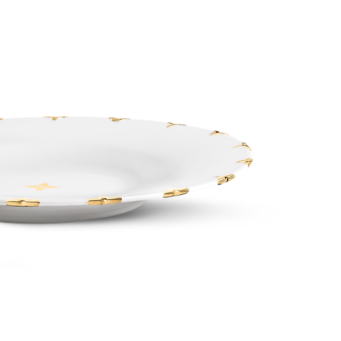 Flower Crown Set of 2 Dessert Plates in Home, Lifestyle and Library's Art of Dining } collections by Louis Vuitton (Product zoom)
