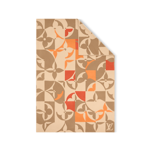 بطانية Flower Puzzle مقاس 140 × 200 in الصناديق، السفر والمنزل's المنزل وفن المائدة إكسسوارات للمنزل collections by Louis Vuitton (تكبير صورة المنتج)
