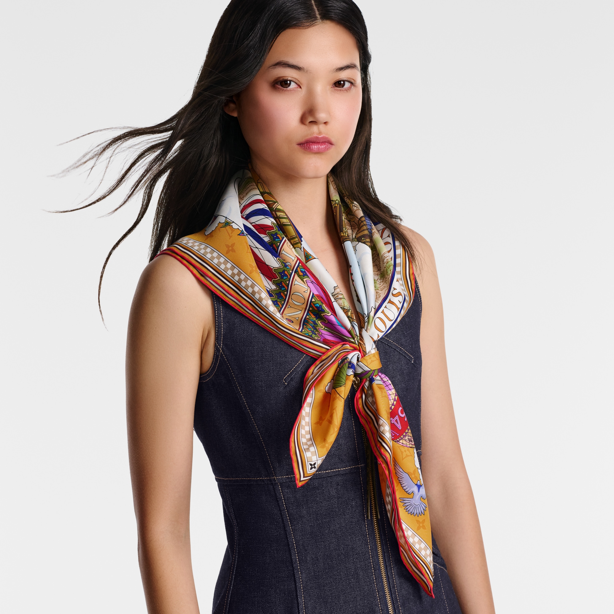 وشاح From The Cloud مربع، مقاس 90 S00 in النساء