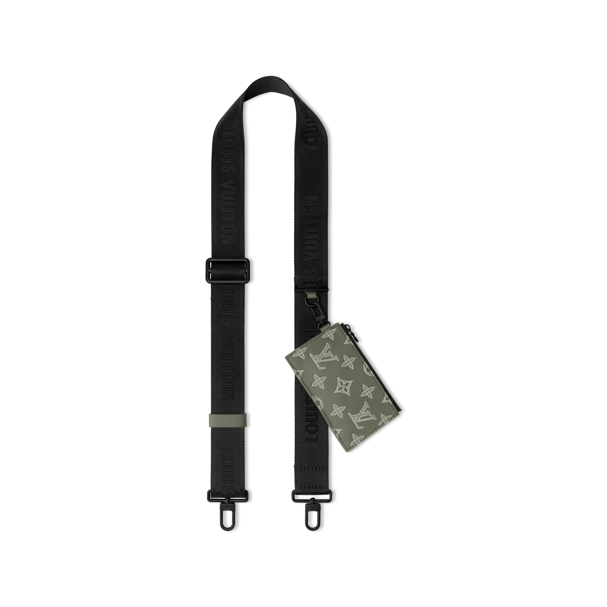 Gaston Wearable Wallet Monogram Shadow Leather in Bags and Small Leather Goods