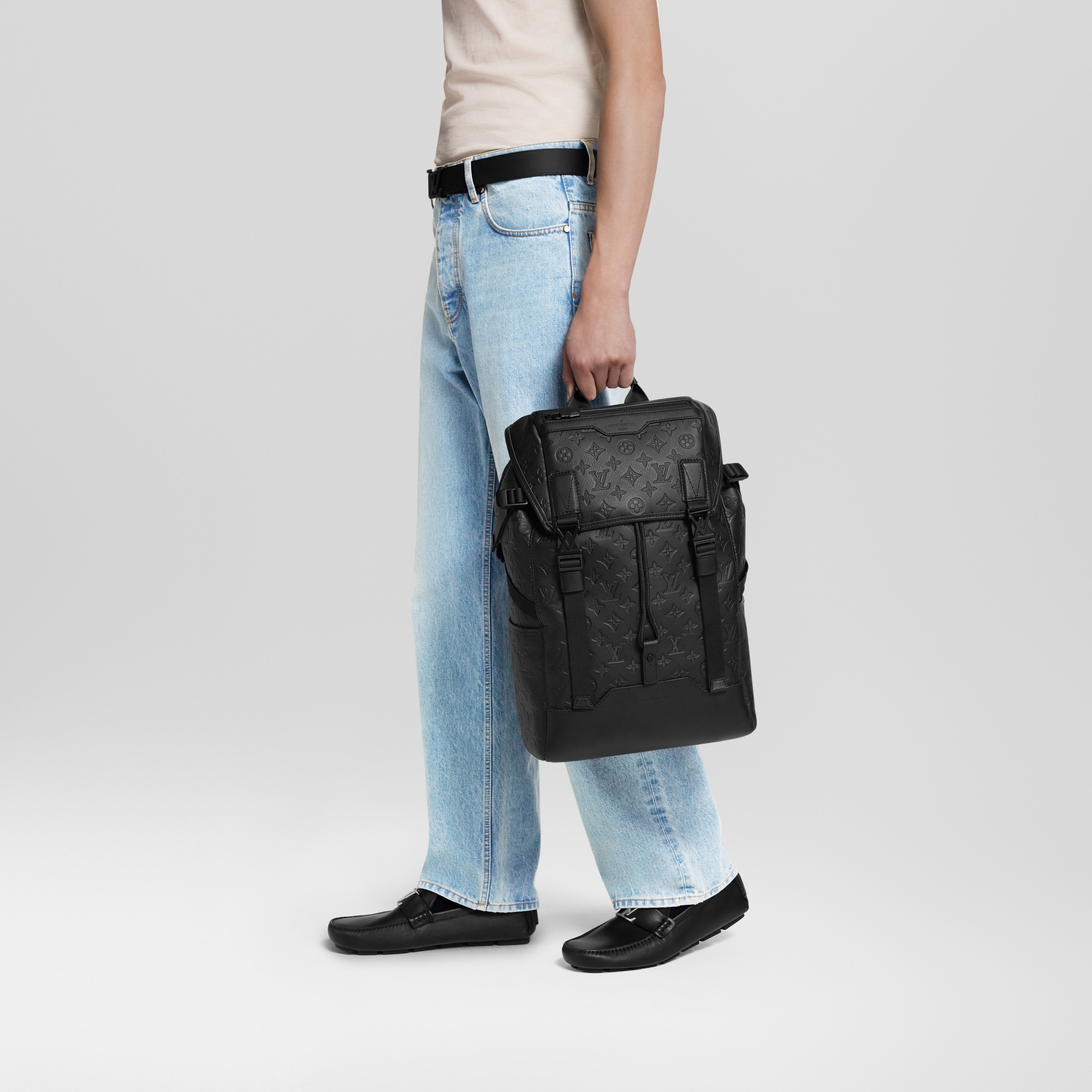 Getaway Backpack Monogram Shadow Leather in Men