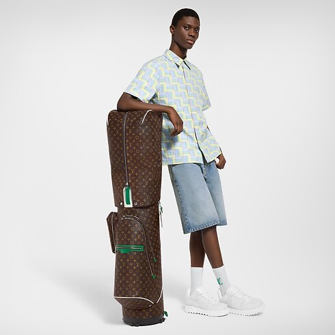 Golf Bag Monogram Macassar in Men's Travel Travel Bags collections by Louis Vuitton (Product zoom)