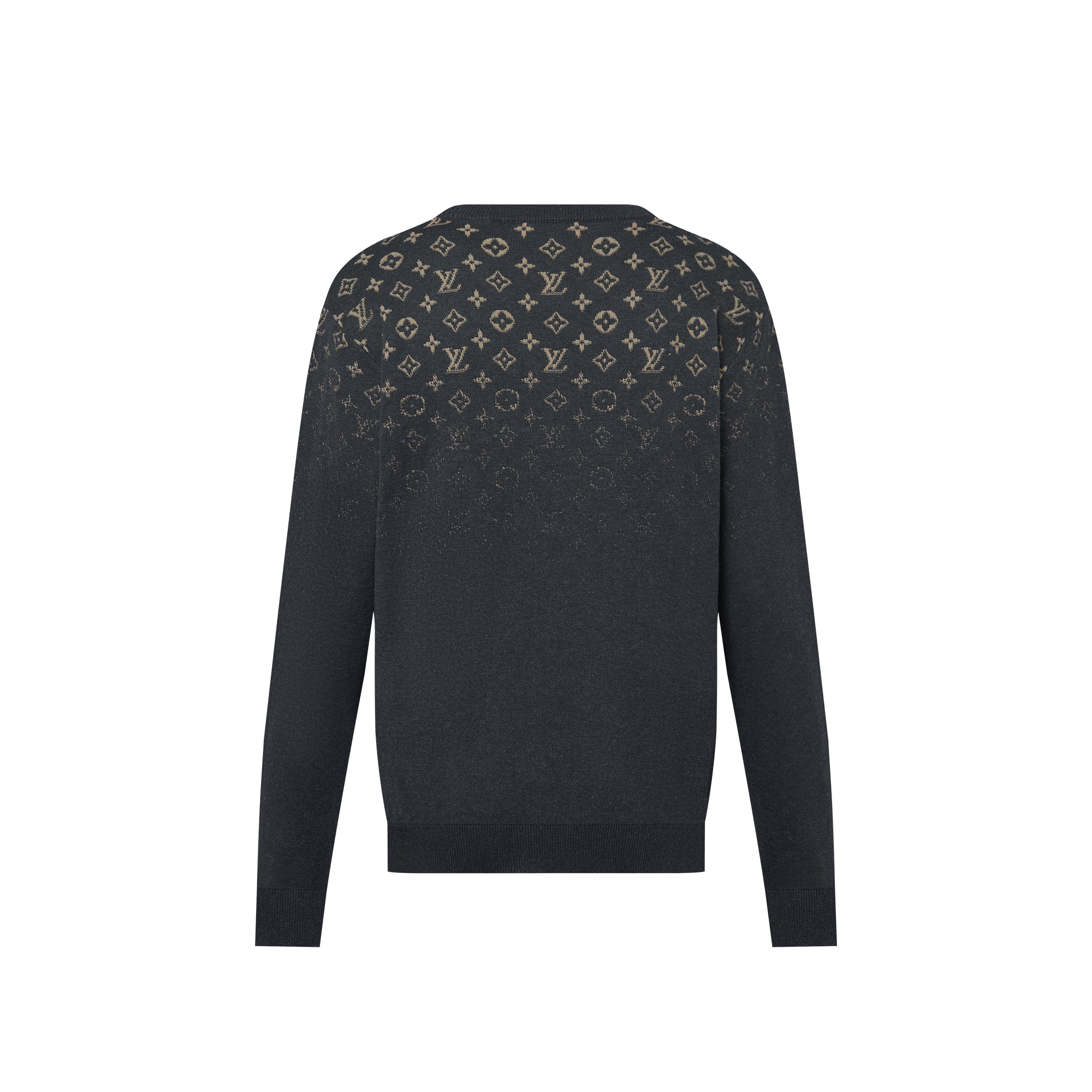 Gradient Cotton Crewneck   in Men
