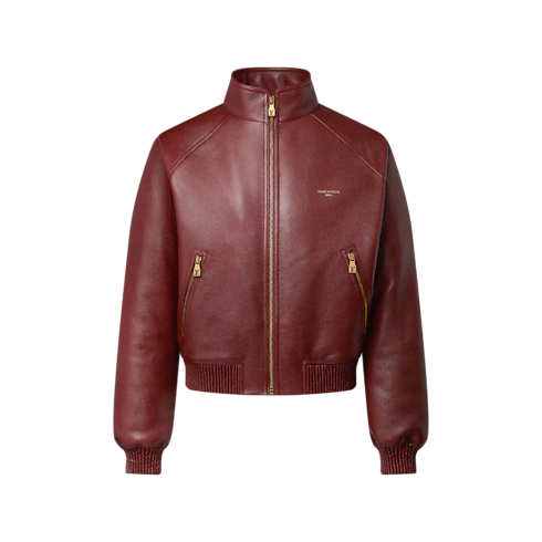 Grained Leather Jacket in Men's Ready to Wear Outerwear and Coats collections by Louis Vuitton (Product zoom)