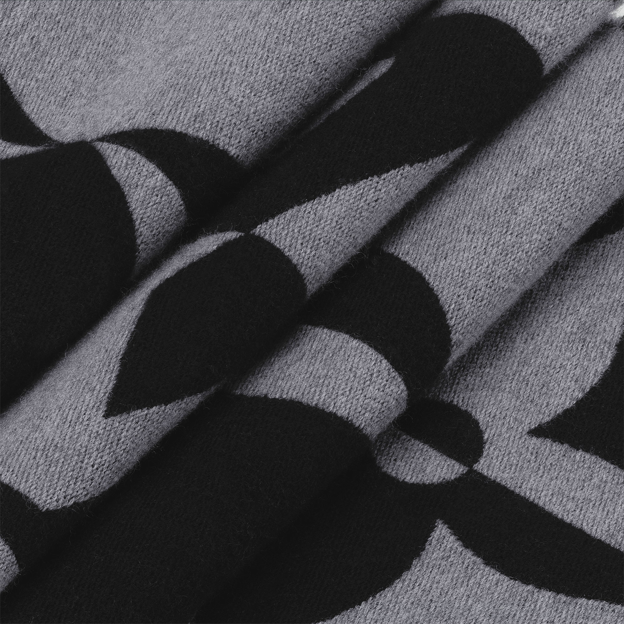 Graphic Dual Small Scarf S00 in Men