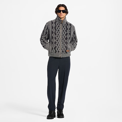 Graphic Fleece Blouson in Men's Ready to Wear All Ready-To-Wear collections by Louis Vuitton (Product zoom)