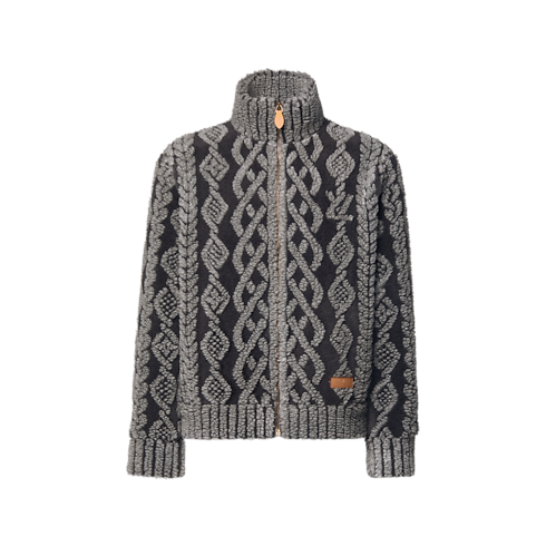 Graphic Fleece Blouson in Men's Ready to Wear All Ready-To-Wear collections by Louis Vuitton (Product zoom)