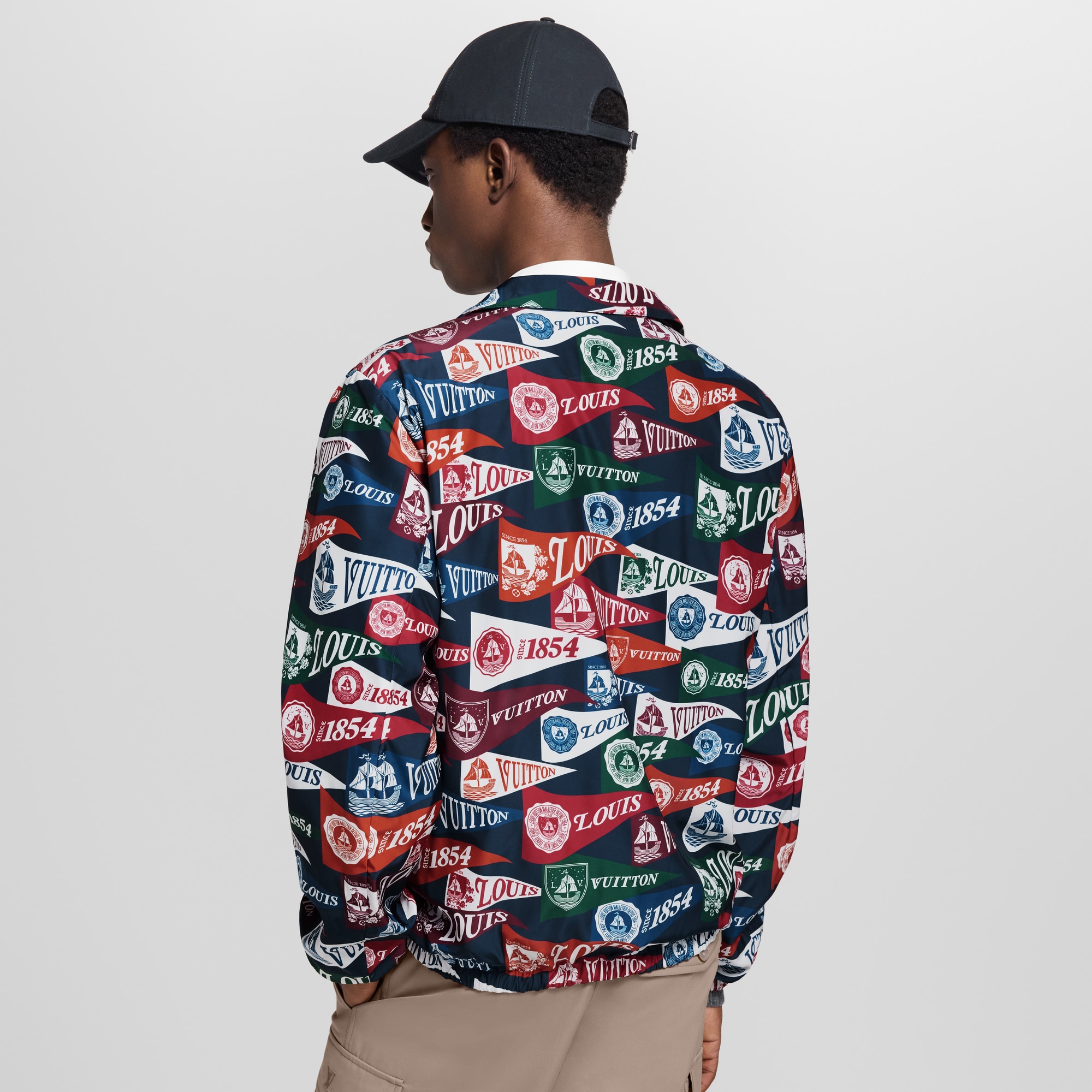 Graphic Windbreaker  in Men