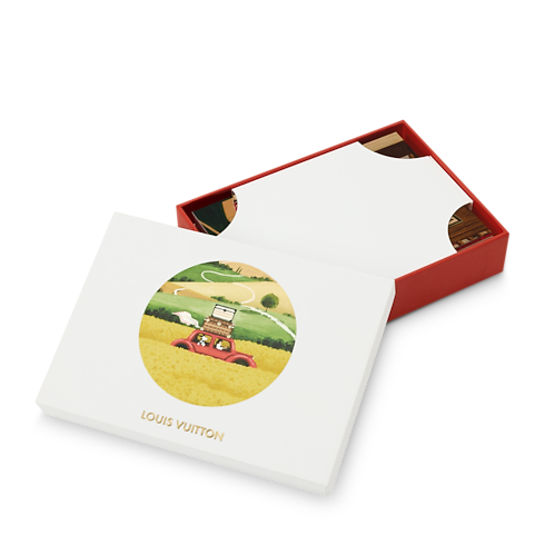 Greeting cards kit Carnets de Palace S00 in Trunks, Travel and Home's Library and Stationery Office and Writing collections by Louis Vuitton (Product zoom)