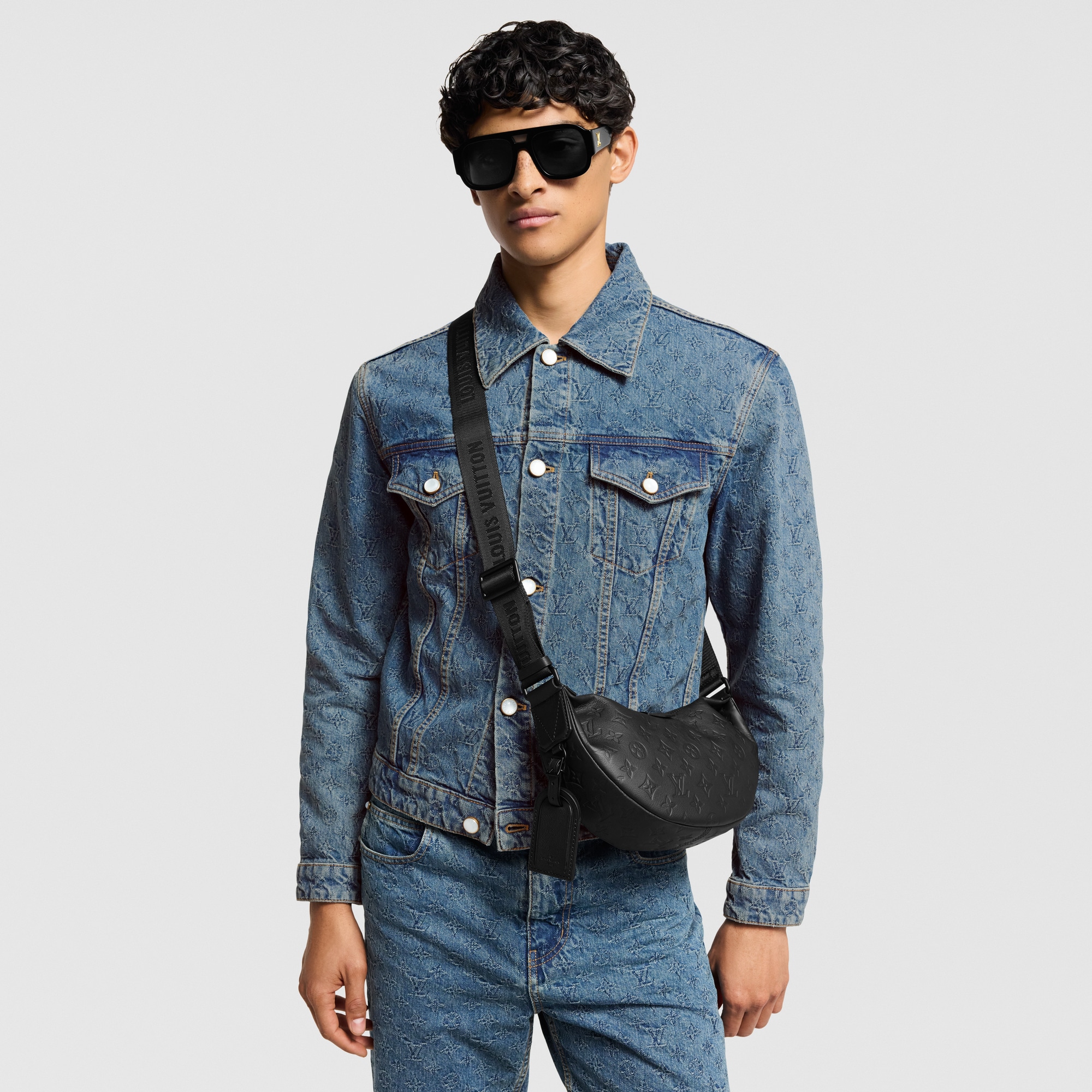 حقيبة Hamac Bag PM جلد مونوجرام Shadow in الحقائب والمنتجات الجلدية الصغيرة