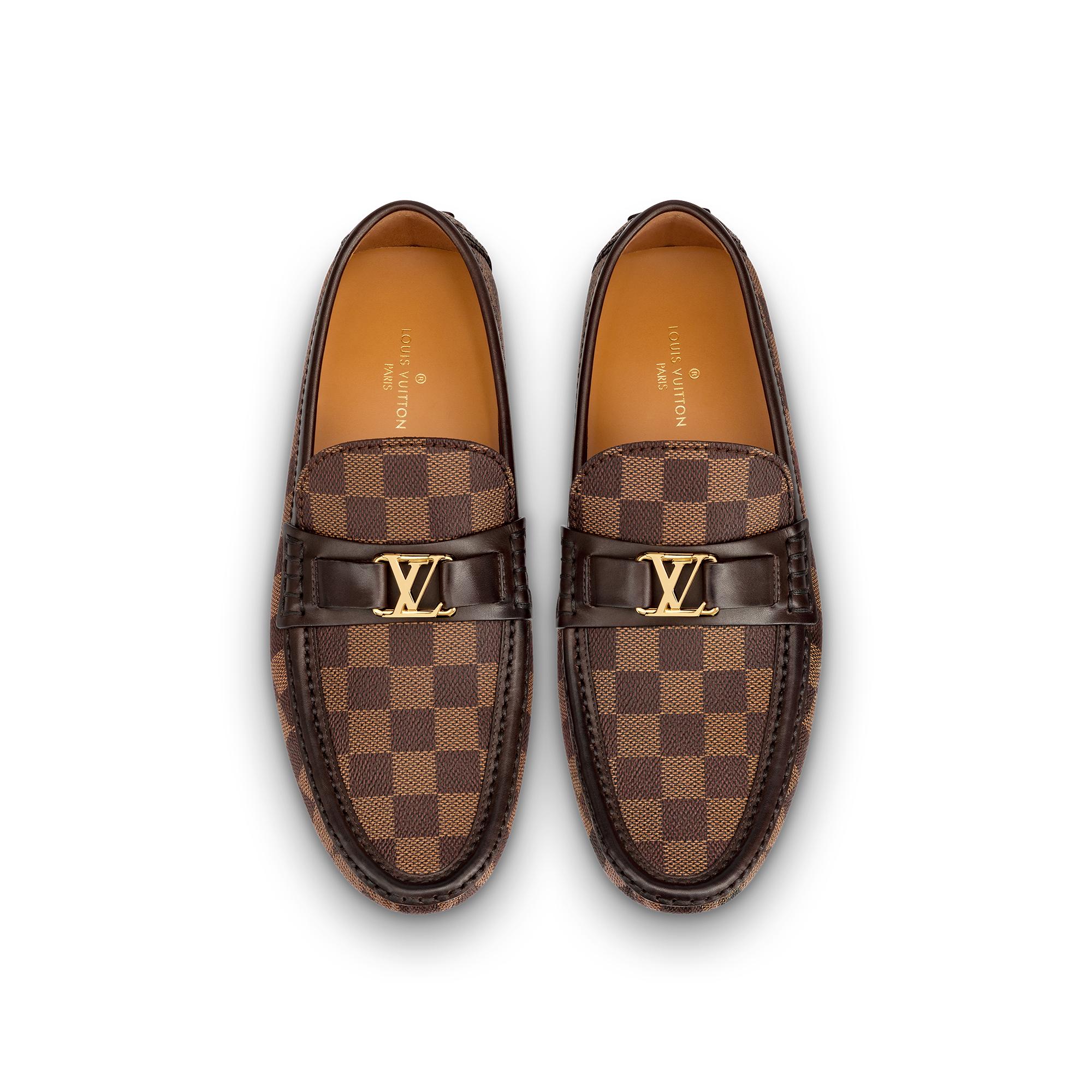 louis vuitton checkered loafers