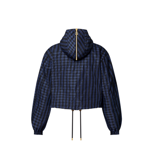 Hooded Check Jacket in Women's Ready to Wear Coats and Jackets collections by Louis Vuitton (Product zoom)