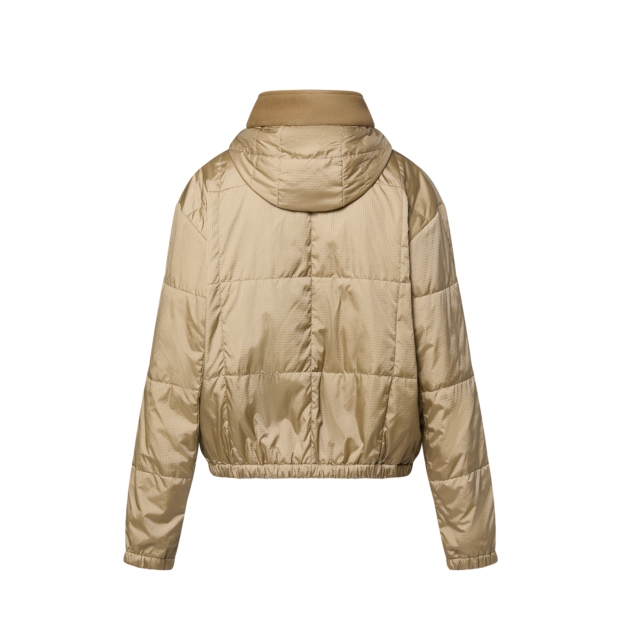 Hooded Quilted Ripstop Jacket  in Women