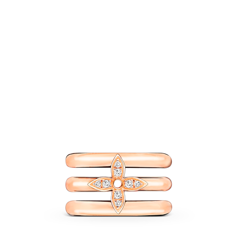 Idylle Blossom Ear Stud, Pink Gold And Diamonds - Per Unit in Jewelry's Categories Earrings collections by Louis Vuitton