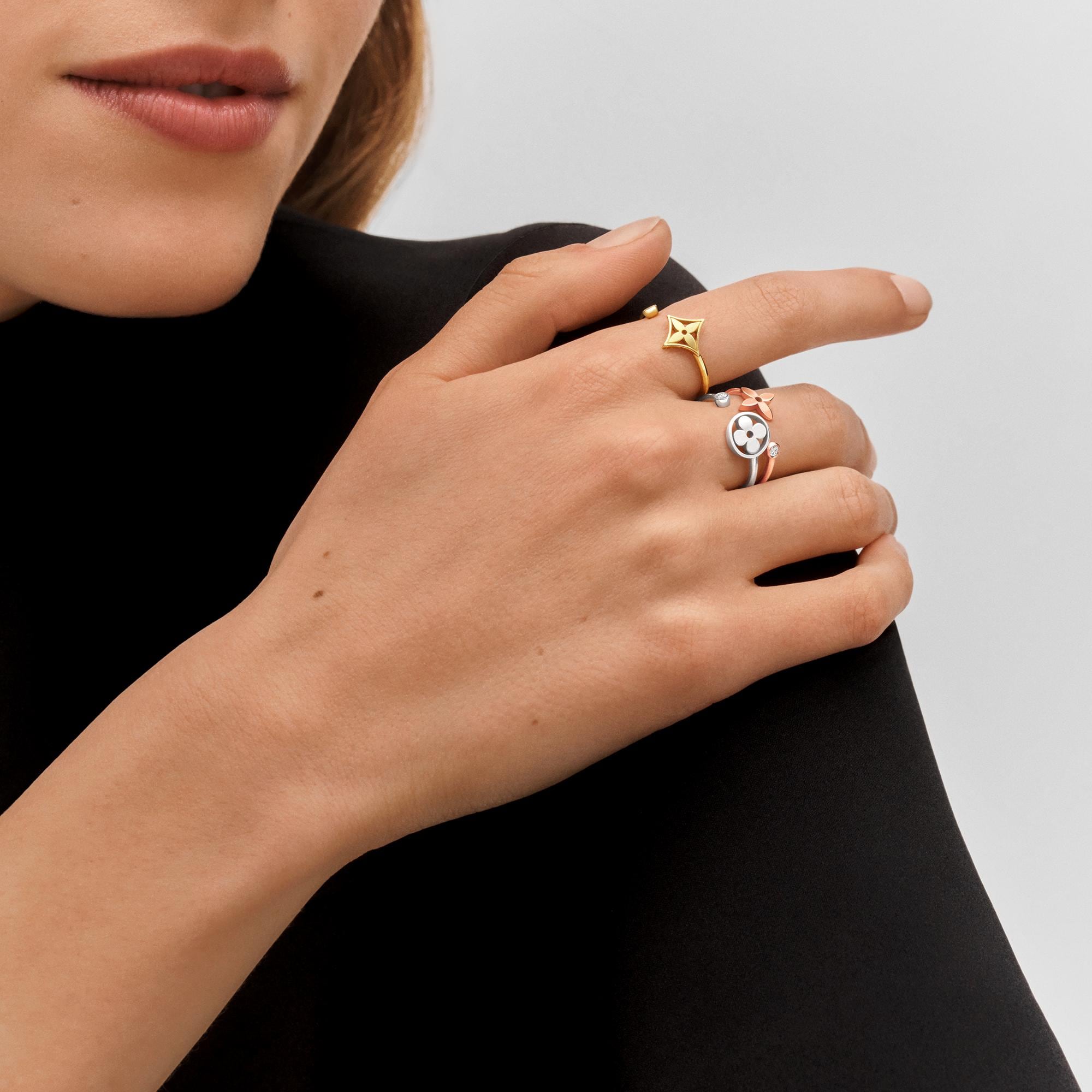 سوار Idylle Blossom، الذهب والألماس  in المجوهرات